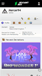 Mobile Screenshot of mercer94.deviantart.com