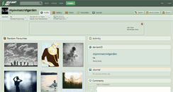 Desktop Screenshot of myownsecretgarden.deviantart.com