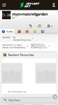 Mobile Screenshot of myownsecretgarden.deviantart.com
