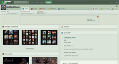 Desktop Screenshot of doaspotcheck.deviantart.com