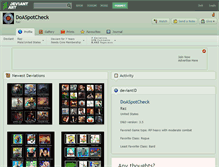 Tablet Screenshot of doaspotcheck.deviantart.com