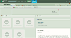 Desktop Screenshot of anjel-gates.deviantart.com