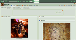 Desktop Screenshot of monx-art.deviantart.com