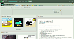 Desktop Screenshot of jenthemagicmuffin.deviantart.com
