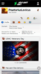 Mobile Screenshot of praetoriuslexicus.deviantart.com
