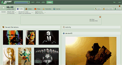 Desktop Screenshot of nik-hill.deviantart.com