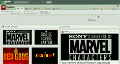 Desktop Screenshot of paulrom.deviantart.com