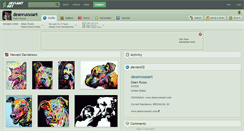 Desktop Screenshot of deanrussoart.deviantart.com