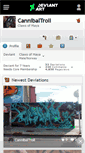 Mobile Screenshot of cannibaltroll.deviantart.com