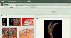 Desktop Screenshot of elkapl.deviantart.com