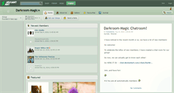 Desktop Screenshot of darkroom-magic.deviantart.com