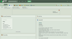 Desktop Screenshot of jaratu.deviantart.com