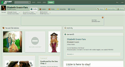 Desktop Screenshot of elizabeth-swann-fans.deviantart.com