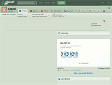 Tablet Screenshot of kezzai.deviantart.com