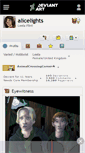 Mobile Screenshot of alicelights.deviantart.com
