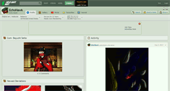 Desktop Screenshot of echohawk.deviantart.com