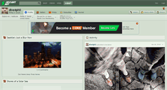 Desktop Screenshot of dive4phil.deviantart.com