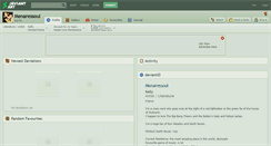 Desktop Screenshot of menaressoul.deviantart.com