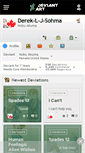 Mobile Screenshot of derek-l-j-sohma.deviantart.com