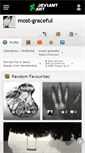 Mobile Screenshot of most-graceful.deviantart.com