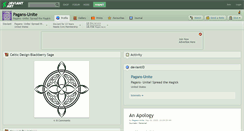 Desktop Screenshot of pagans-unite.deviantart.com