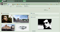 Desktop Screenshot of mtumer.deviantart.com