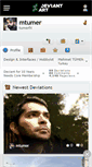 Mobile Screenshot of mtumer.deviantart.com
