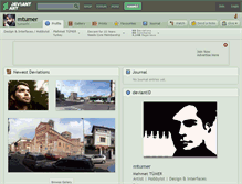 Tablet Screenshot of mtumer.deviantart.com
