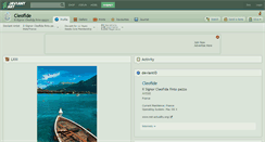 Desktop Screenshot of cleofide.deviantart.com