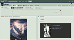 Desktop Screenshot of kamakru.deviantart.com