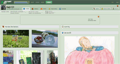 Desktop Screenshot of majs123.deviantart.com