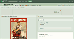 Desktop Screenshot of anti-manga-club.deviantart.com
