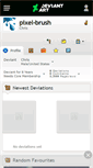 Mobile Screenshot of pixel-brush.deviantart.com
