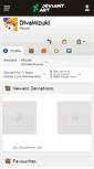 Mobile Screenshot of divamizuki.deviantart.com