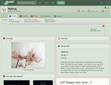 Tablet Screenshot of nixivva.deviantart.com