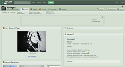 Desktop Screenshot of kowagari.deviantart.com