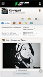 Mobile Screenshot of kowagari.deviantart.com