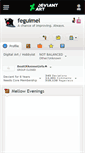 Mobile Screenshot of feguimel.deviantart.com