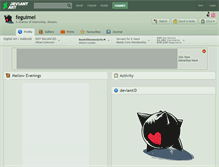 Tablet Screenshot of feguimel.deviantart.com