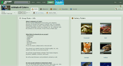 Desktop Screenshot of animals-of-color.deviantart.com
