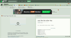 Desktop Screenshot of fajararts.deviantart.com