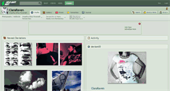 Desktop Screenshot of clararaven.deviantart.com