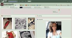 Desktop Screenshot of kyuubi-kitsune09.deviantart.com