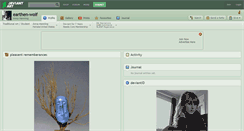 Desktop Screenshot of earthen-wolf.deviantart.com