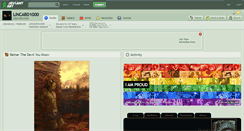 Desktop Screenshot of lincard1000.deviantart.com
