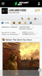 Mobile Screenshot of lincard1000.deviantart.com