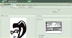 Desktop Screenshot of kyle-wright.deviantart.com