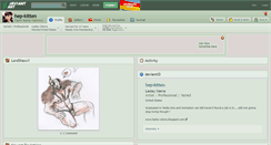 Desktop Screenshot of hep-kitten.deviantart.com