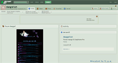 Desktop Screenshot of mangraf-art.deviantart.com