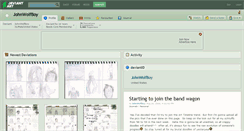 Desktop Screenshot of johnwolfboy.deviantart.com